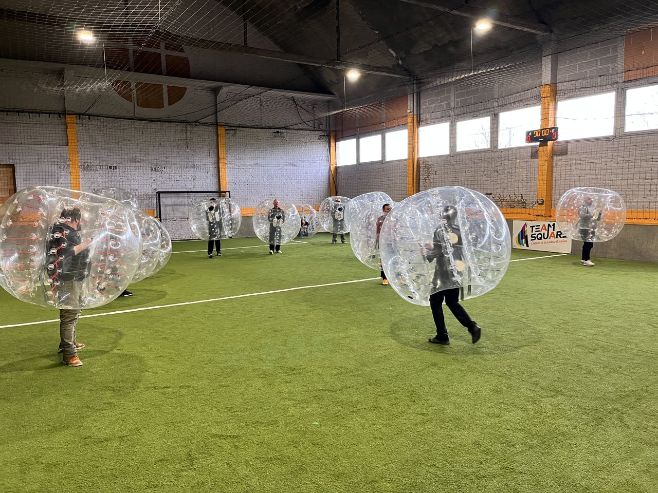 Bubble Foot à Lille chez Team Square